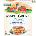 Maple Grove Farms Pancake &amp Waffle Mix Blueberry 24 Ounce (Pack of 6)