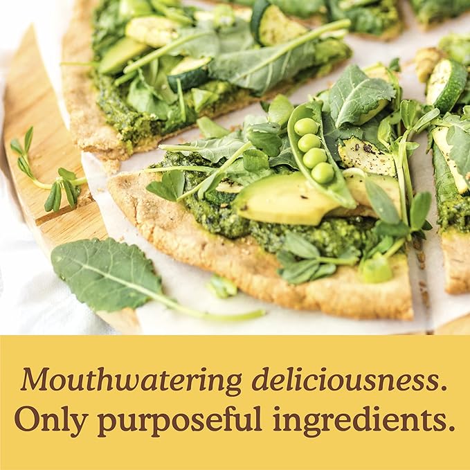 Simple Mills Almond Flour Cauliflower Pizza Dough Mix Gluten Free Made with whole foods 3 Count (Packaging May Vary)