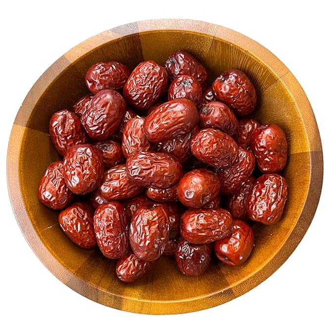 Royal Seafood USA Dried Chinese jujube Natural sweet jujube 450g Jujube dates Chinese red dates super food Vegan 九龍堂 红枣 特级红枣 大枣