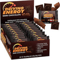 Driving Energy – Caffeinated Chocolate Energy Boost – Perfect for Helping Stay Awake While Working Driving Sports and Work With No Crash – 50 Count