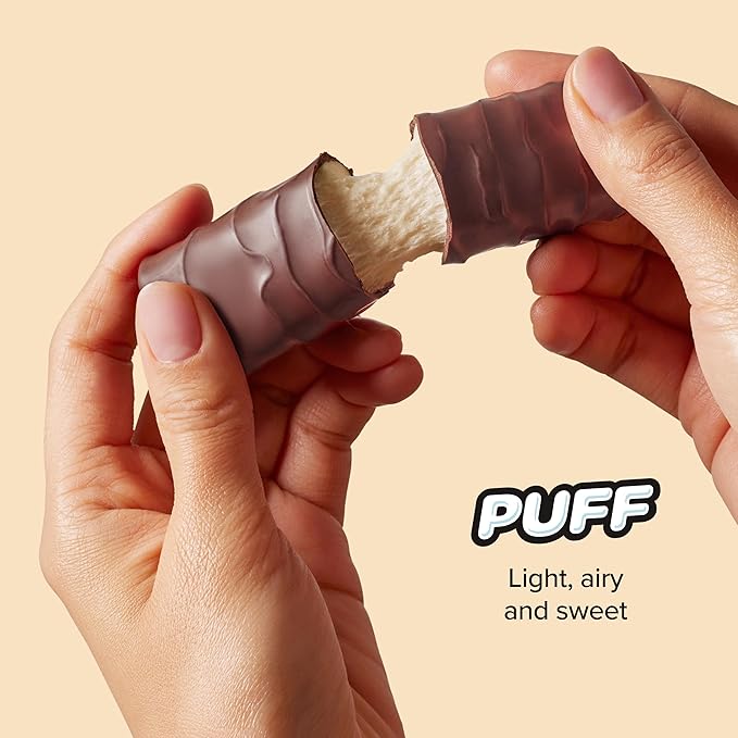 Built Bar Puff Protein Bars Peanut Butter Puff 17g Protein Snacks On-The-Go Bars Only 150 Calories 6g Sugar Collagen Gluten Free 12 Count