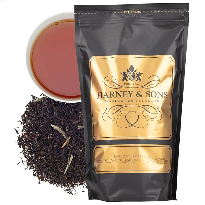 Harney &amp Sons Earl Grey Supreme Tea Loose leaf 16 ounce (pack of 1)