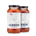 Carbone Pasta Sauce VARIETY PACK of Marinara &amp Arrabbiata | Tomato Sauce Made with Fresh &amp All-Natural Ingredients | Non GMO Vegan Gluten Free Low Carb Pasta Sauce | 24 Fl Oz (Pack of 2)
