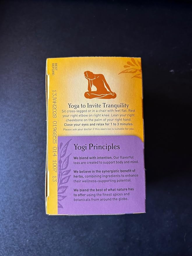 Yogi Tea - Egyptian Licorice Tea (6 Pack) - Warming and Naturally Spicy Sweet - Soothing and Caffeine Free - 96 Organic Herbal Tea Bags