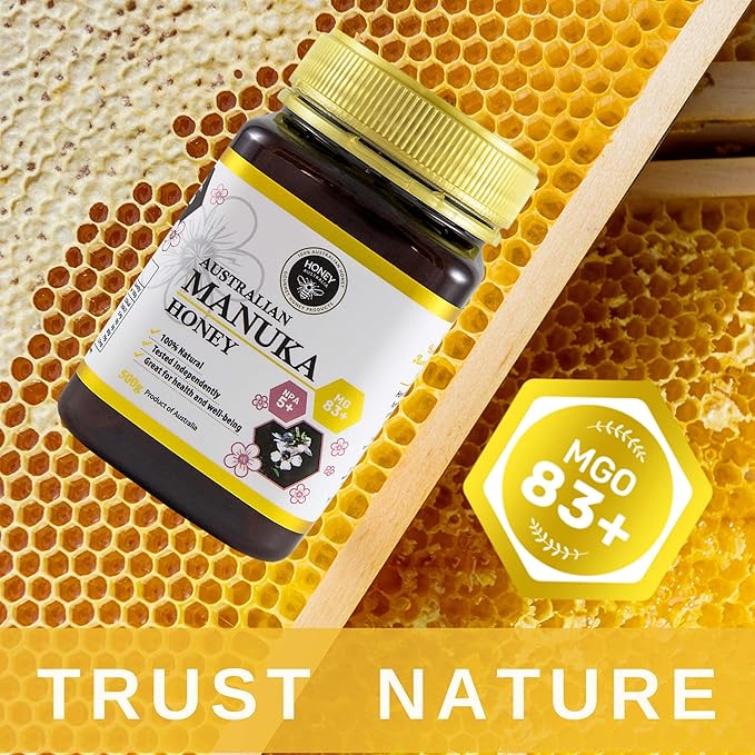 Manuka Honey MGO 83+ 500g and Reserve Range Manuka MGO 263+ 430g