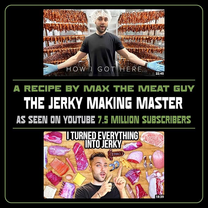 MaxJerky Argentina Chimichurri Beef Sticks – Herb-Seasoned Gourmet Jerky Snack – High Protein Low Calorie Gluten Free Snack - 10 Ounces