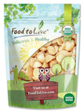 Food to Live Organic Macadamia Nut Halves &amp Pieces 2 Pounds – Non-GMO Raw Shelled Unsalted Kosher Vegan Bulk. Keto Snack. Good Source of Healthy Fats. Great as Topping for Yogurt Cereal.