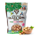 Snack The True Organic Brazil Nuts 32oz-2lbs – Roasted &amp Himalayan Salt – Kosher – Healthy-Rich in Vegetable Protein – From Amazon Rainforest – Fresh Vegan Gluten-Free and Oil Free – Forest Up
