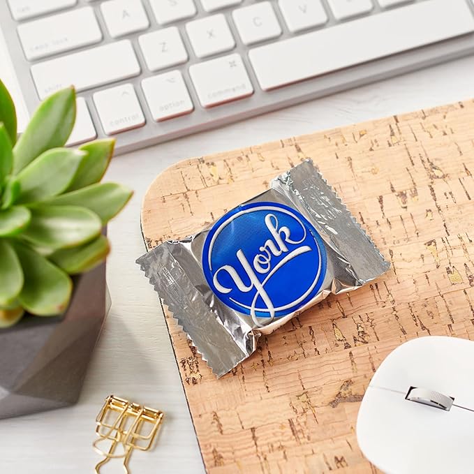 YORK Dark Chocolate Peppermint Patties Candy Bulk Box 84 oz (175 Pieces)