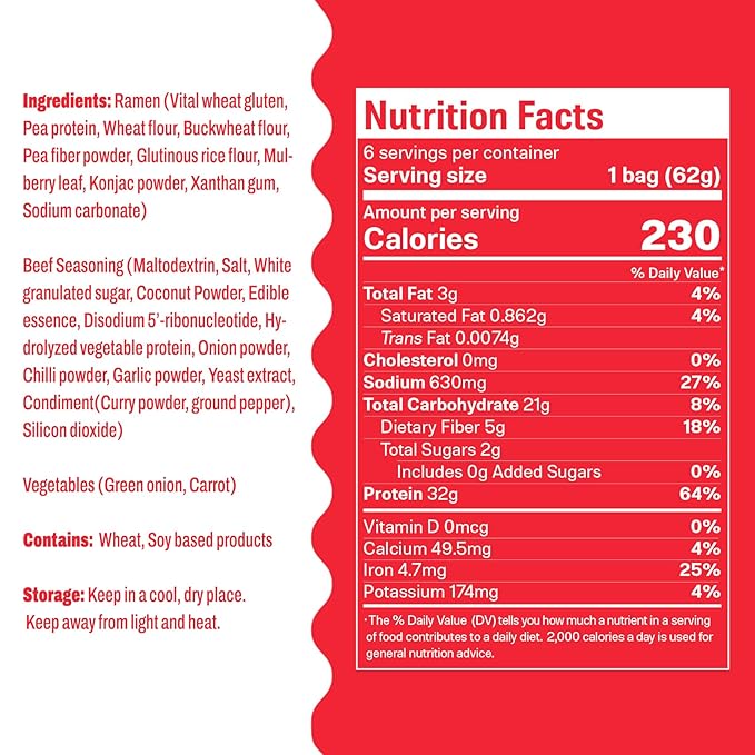 Hethstia Bundle – Konjac Fettuccine Noodles &amp High-Protein Spicy Beef Ramen 10 Shirataki Fettuccine Packs + 6 Protein Ramen Bags Vegan Plant-Based Non-GMO Low Fat Quick Healthy Meal Kit