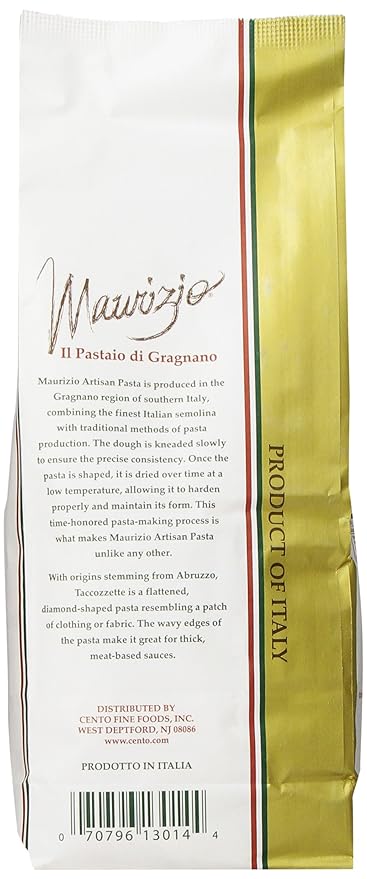Maurizio Taccozzette Pasta 17.6 Ounce (Pack of 12)