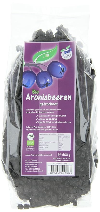 Aronia Chuckberry Unsweetened LowSodium Vegan 18oz
