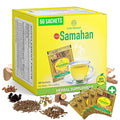 SAMAHAN Ayurvedic Herbal Tea Packets - Sri Lankan Ceylon Blend with 14 Natural Herbs Including Ginger Black Pepper &amp More Herbal Tea Bags for Wellness Relaxation &amp Daily Comfort - 50 Count