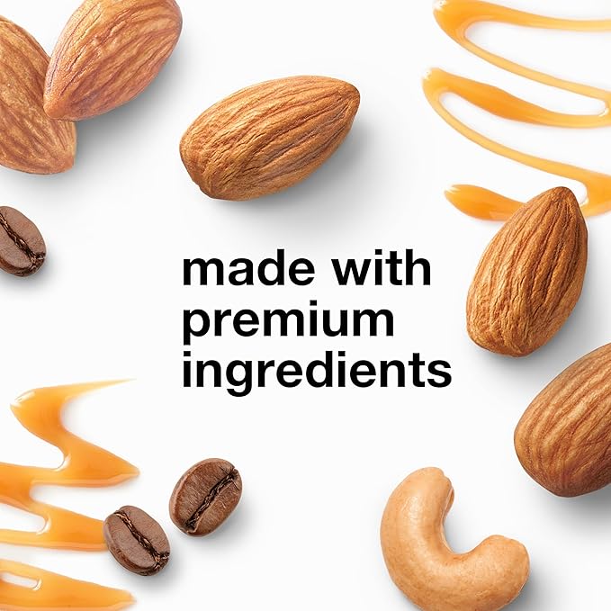 KIND Zero Added Sugar Granola Caramel Mocha Nut Healthy Snacks Good Source of Fiber Gluten Free Low Sugar 5g Protein 5 Count