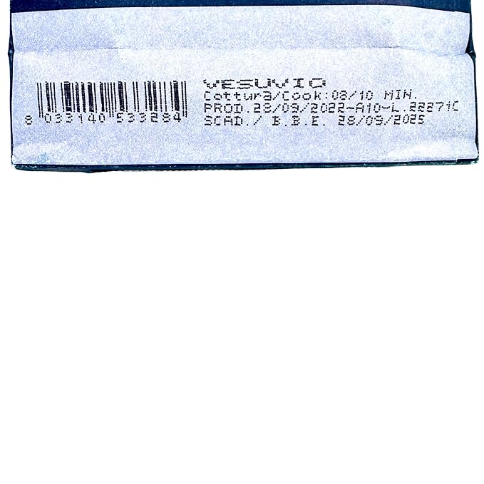 Afeltra Vesuvio Pasta from Italy 17.6 oz. (500g)(Pack of 4) Pasta di Gragnano IGP - Torchio - Vesuvio - Authentic Italian - Noodles from Durum Wheat Semolina
