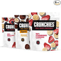 Crunchies Freeze-Dried Fruits 100% All Natural Crispy Fruit Non GMO and Kosher Resealable Freeze Dried Fruit Snack Packs Pack of 6 (Banana Lovers Variety Pack)