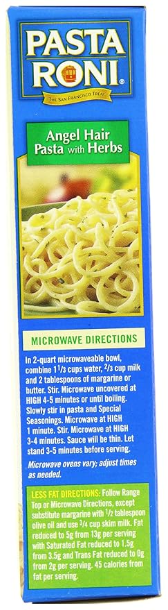 Pasta Roni Angel Hair Pasta with Herbs 4.8-Ounce (Pack of 12)