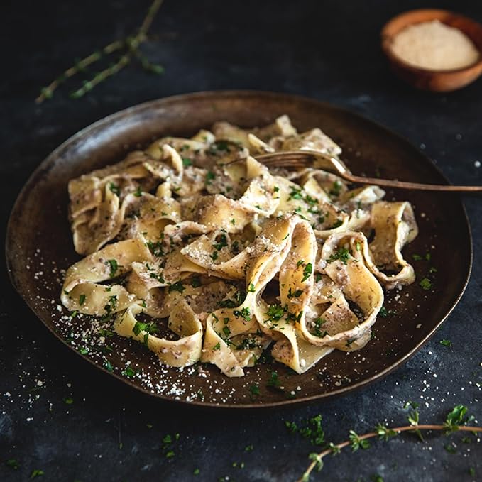 Bionaturae Pappardelle Pasta Noodles - Durum Semolina Pasta Kosher High Protein Non-GMO USDA Certified Durum Semolina Pappardelle Pappardelle Noodles Organic Crafted in Italy - 8.8 Oz 6 Pack