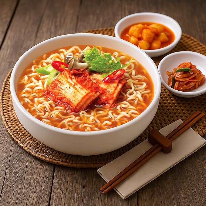 Paldo Kimchi Noodle Soup 3.03oz Cup (Pack of 12)