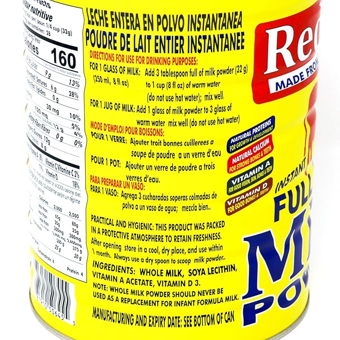 Red Cow Full Cream Milk Powder 900g Made from Fresh Milk Dutch Premium Product of Netherlands