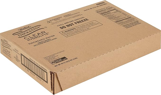 Hormel Thick &amp Easy® Hydrolyte Thickened Water Honey Consistency 4 ounce (Pack of 24)