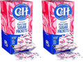C&ampH Premium Pure Cane Sugar Packets 0.10 Ounce (2.8 Gram) NON-GMO Packets Pack of 800 in Dispenser Box