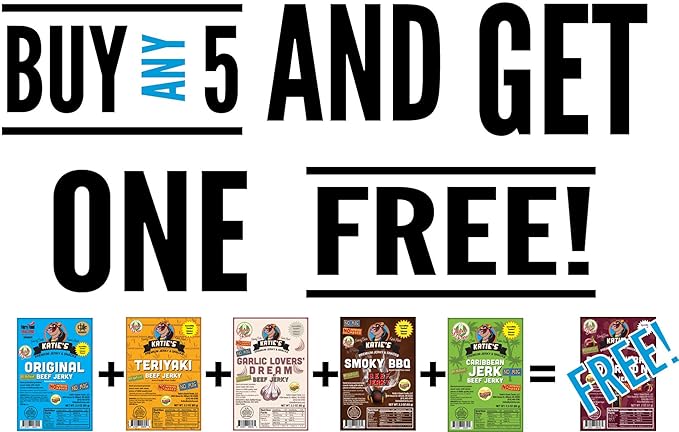 Sugar Free Cajun Beef Jerky - (3 Pack) Mild - Gluten Free - Sugar Free - All Natural