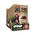 Kodiak Cakes Maple Pecan - Overnight Oats with 20g Protein High Fiber Breakfast (Pack of 9 Pouches)