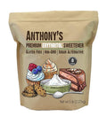 Anthony's Erythritol Granules 5 lb Non GMO Sweetener Keto &amp Paleo Friendly