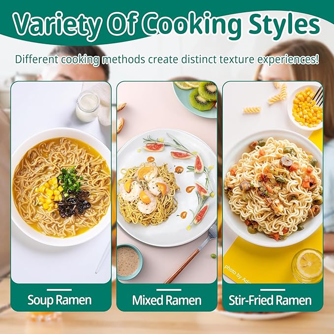 VOLO VERO High Protein (32g) Instant Ramen Variety Packaged Noodles Soup Chicken Spicy Beef Pork Tonkotsu Plant-Based Air-Dried Non-Fried Low Carb Egg-Free Dairy Free Healthy Meal 8 Packs