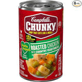 Campbell’s Chunky Healthy Request Soup Roasted Chicken Soup with Country Vegetables 18.8 Oz Can (Pack of 6)