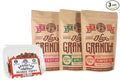 Flax Granola - Variety Pack: Fruit &amp Berry Pumpkin Spice and Apple Cinnamon - with 4 oz Cinnamon Toast Crisps - 12 oz 3 pack