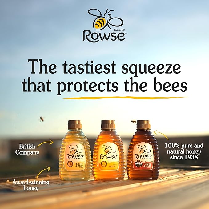Rowse Squeezy Acacia Honey 250g (Case of 6)
