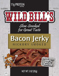 Wild Bill’s Hickory Smoked Bacon Jerky 3 Ounce Pack (3 count)