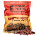 Biltong Depot Smoky Mesquite Biltong Slices - 1lb (16oz) | Air-Dried Beef Jerky Snack | High Protein | Paleo and Keto friendly | Zero Sugar | Gluten Free | No Artificial Preservatives | No MSG
