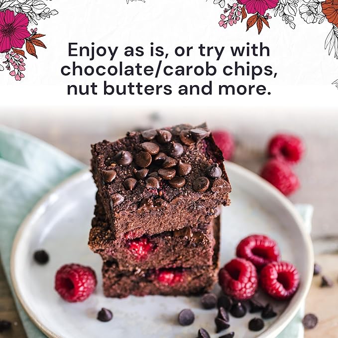 Sweet Treats Duo - Chewy Choconot Brownie Mix 8.1 Oz Pack and Sugar Cookie Mix 8.2 Oz Pack Allergy-Friendly Baking Mix Grain-Free No Dairy Nuts Gluten Dairy - For Paleo &amp AIP Diets