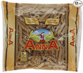 Anna Whole Wheat Penne Rigate 1 Pound Bags (Pack of 12)