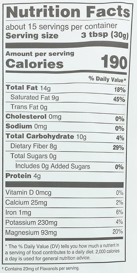 Navitas Naturals Cacao Nibs Raw Organic 16 Ounce