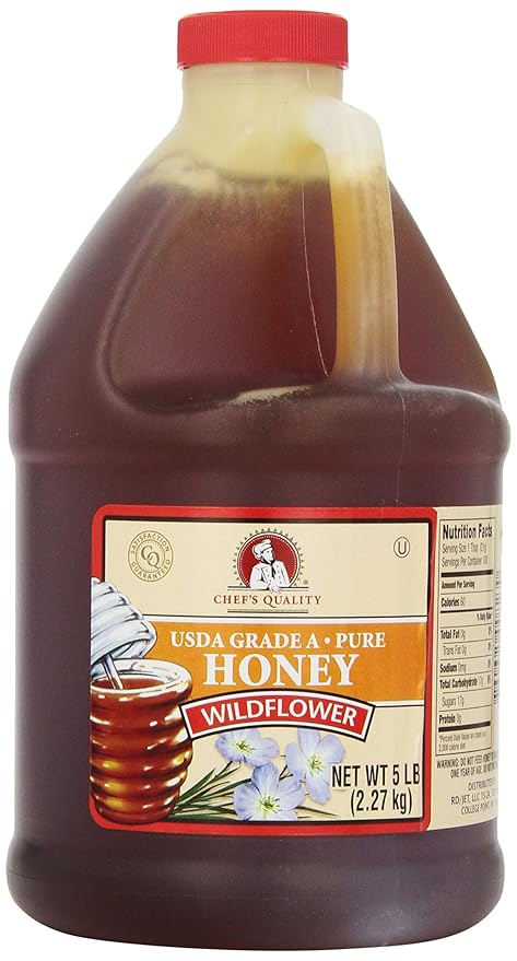 Chef's Quality: Wildflower Honey 5 Lb.