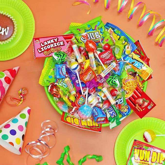 Birthday Party Candy Mix - 4 Pounds - Bulk Pinata Stuffers - Easter Large Candy Bag For Party Treat Favors