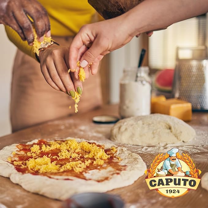 Antimo Caputo Chefs Flour Italian Double Zero 00 Soft Wheat for Pizza Dough Bread &amp Pasta 2.2 Pound (Pack of 10)