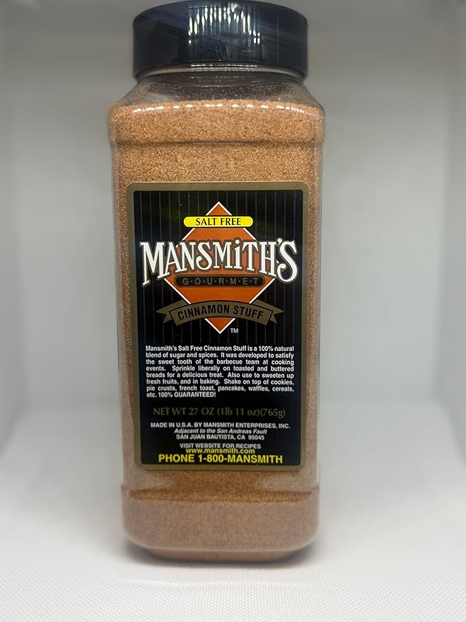 Mansmith's Cinnamon Stuff Salt Free 27 ounces
