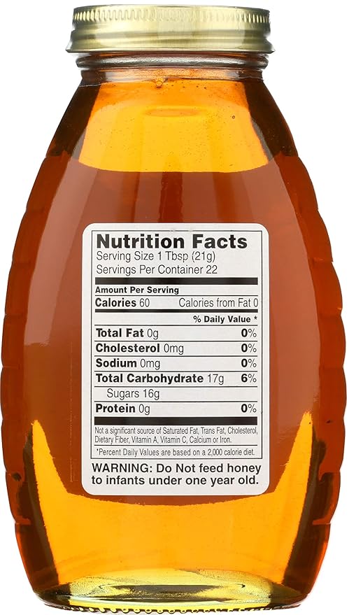 Gunter's Pure Honey Clover Natural 16 Ounces (Pack Of 12)