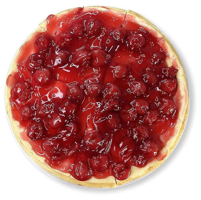 ANDY ANAND CHOCOLATIER Traditional Cherry Cheesecake 9 | Authentic Recipe Made with Fresh California Cream Cheese | All-Natural No Preservatives Exquisitely Delicious (3.4 lbs)