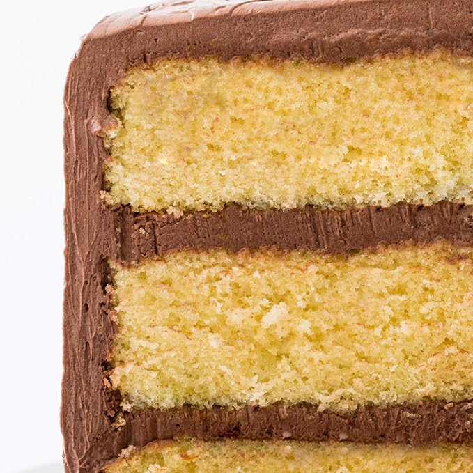 Miss Jones Baking Organic Yellow Cake and Cupcake Mix Non-GMO Vegan-Friendly Moist and Fluffy: Vanilla (Pack of 2)