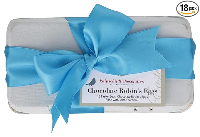 Knipschildt Chocolatier Chocolate Robin Eggs 18 Pieces 5.4 Ounce