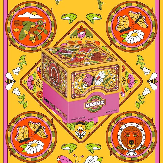 Maeve Chocolate Sun's Light Bonbon Box (6oz)