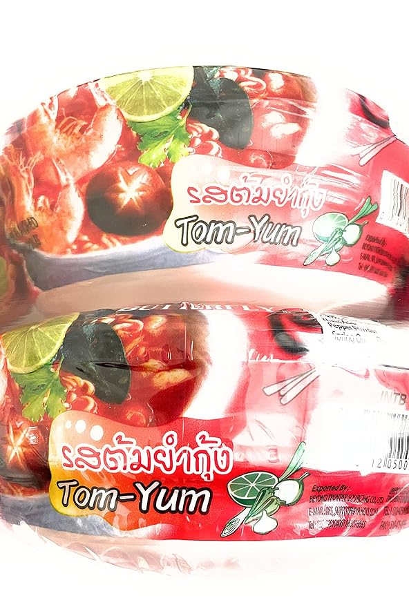 Instant Noodle Bowl 60 Grams 6-Pack (Tom-Yum Flavor)