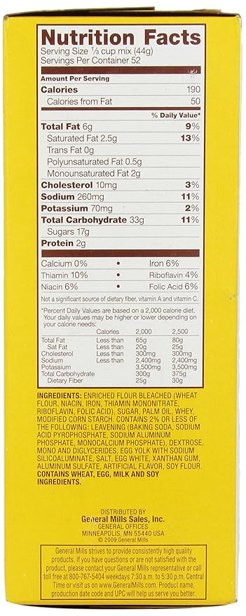 GeneralMills LR/D GOLD MEDAL VARIETY MUFFIN MIX 6 CASE 5 POUND 5-pounds
