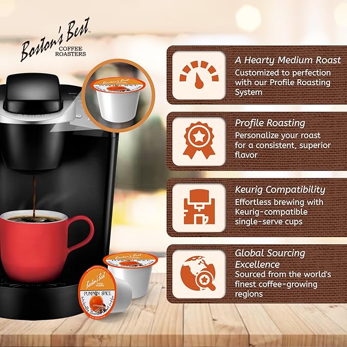 Boston's Best Single Serve Coffee Pumpkin Spice12.6 oz 42 Count